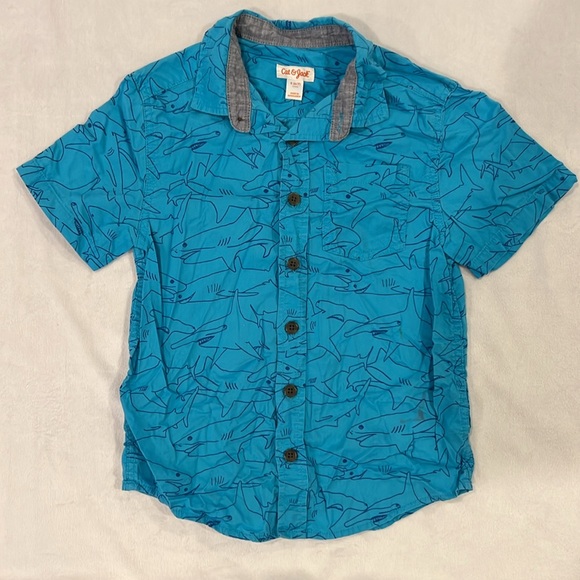 Bundle of 9 boys tops - size 7 - sweatshirts, button downs, graphic tees - Picture 8 of 14